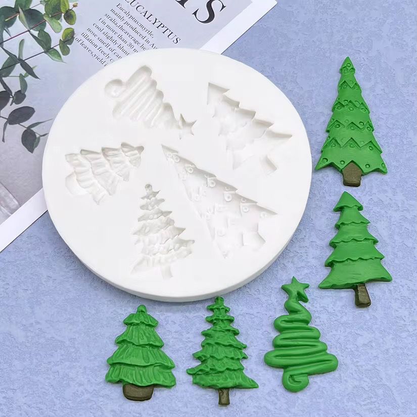 Christmas Tree Silicone Mold 