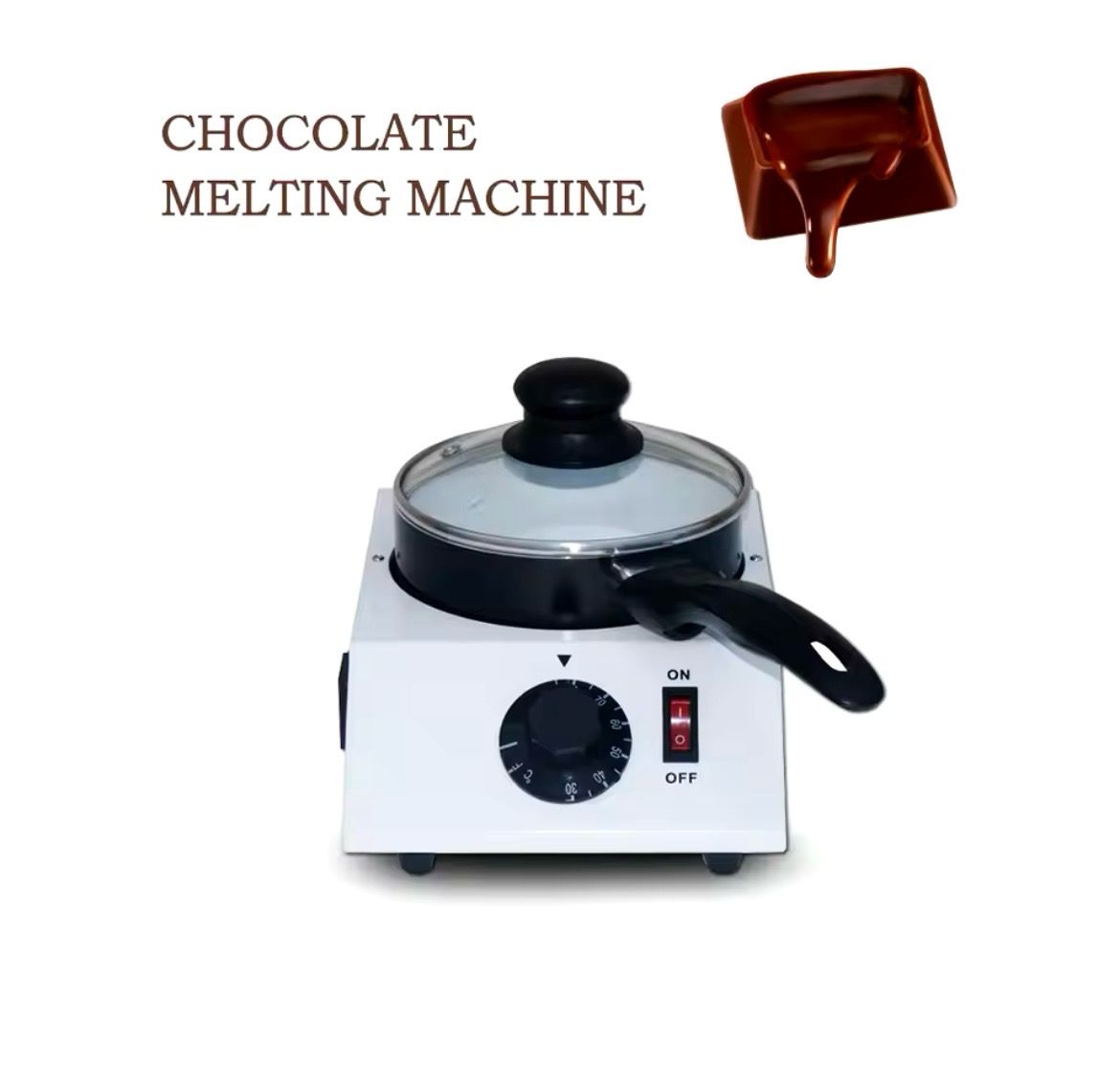 Electric Single Pot Chocolate Melting Machine 
