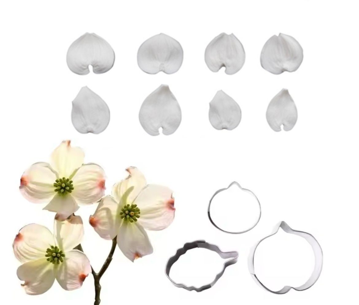 11/Piece Set Petal Flower Molds and Cutters 