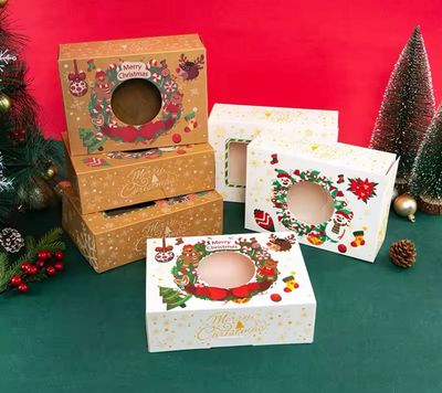 Christmas Cookie Box Lot/ 10 Box
