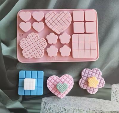 Valentine Heart Silicone Mold 