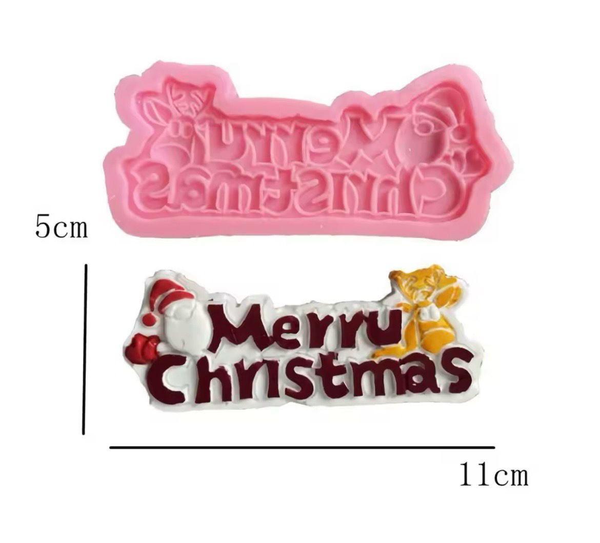 Merry Christmas Mold