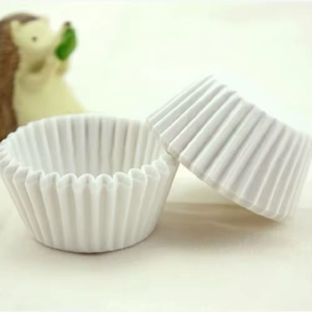 Mini Chocolate Paper Liner ( White Color ) Lot/ 1000 pieces 