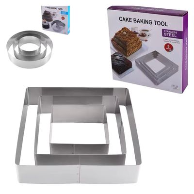Mousse Cake Molds Set / 3 Pieces 