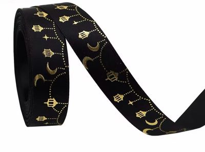 Ramadan/Eid Ribbon Roll ( 1.6cm ) 10 meters