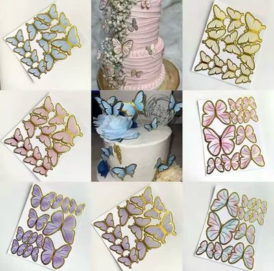 Butterfly Cake Topper Pack/ 10 pieces 