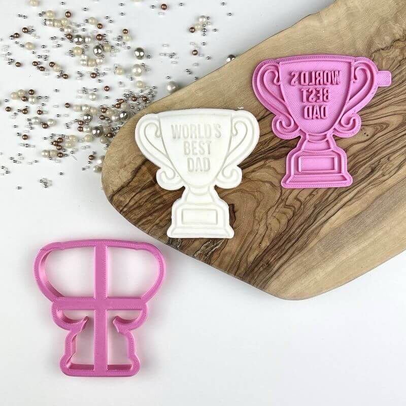 Father’s Day, World Best Dad Cutter &amp; Stamp