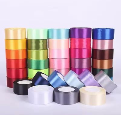 Satin Ribbon Roll/25 Yards Thickness 25mm