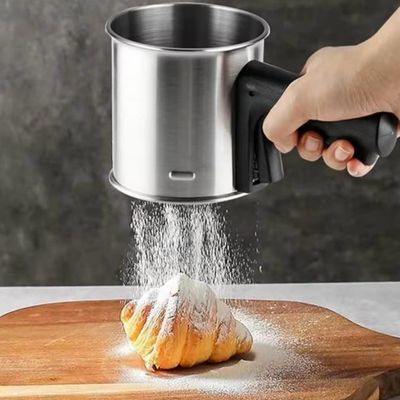 Flour Baking Stainless Steel Sifter Cup