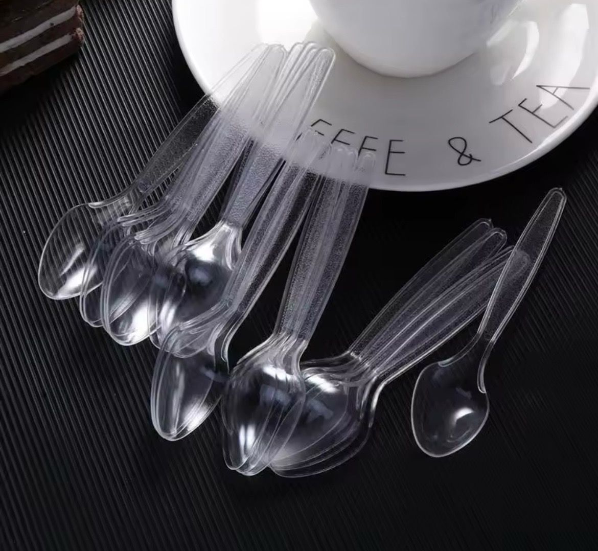 Dessert Plastic Spoons Lot/ 50 pieces 