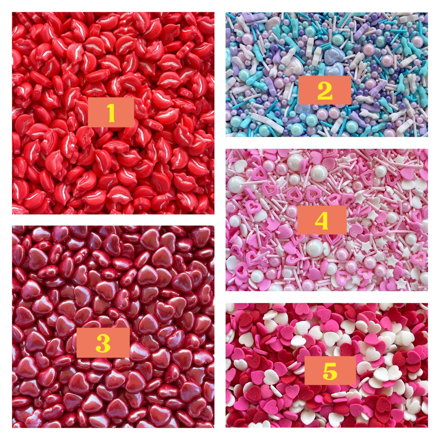 Mix Sprinkles Lot/ 100g