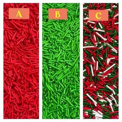 Edible Christmas Sprinkles Flakes Lot/ 100g