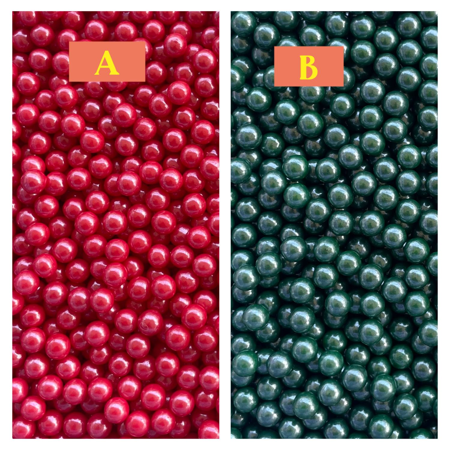 Edible Christmas Sprinkles 7mm Lot/ 100g