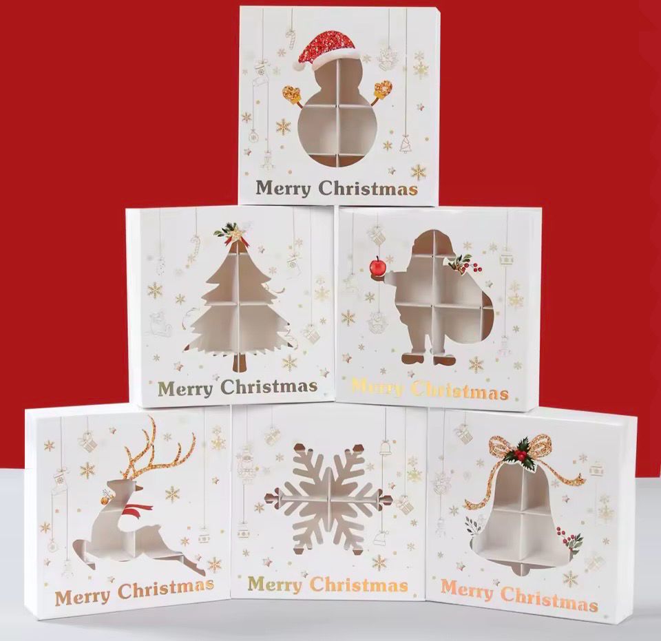 Christmas Chocolate Box Lot / 5 Box