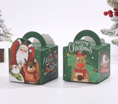 Christmas Box 4 Designs Lot / 8 Box mixed 