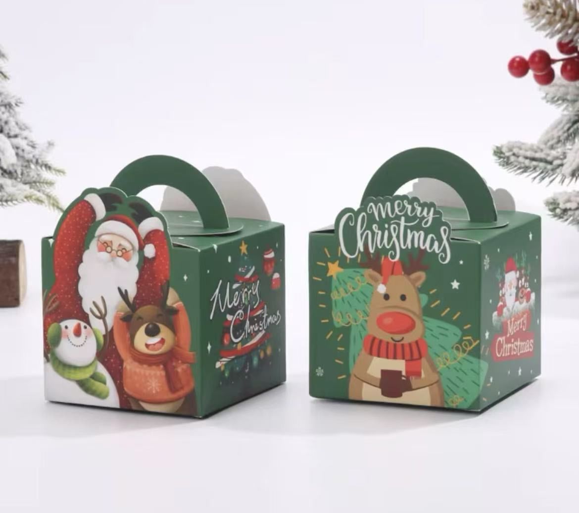 Christmas Box 4 Designs Lot / 8 Box mixed 