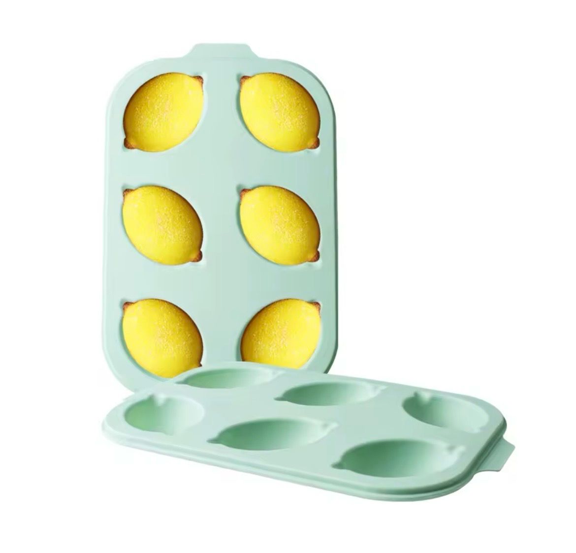 6 Cavity Lemon Silicone Mold 