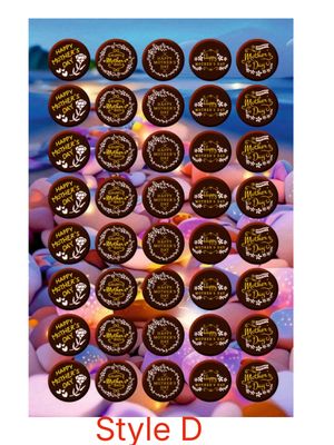 Mother’s Day Chocolate Transfer Sheet
