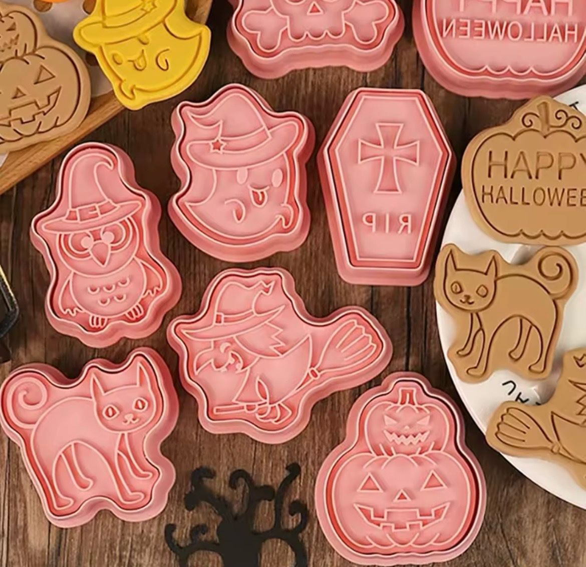 Halloween Cutter Set Set / 8 pieces 