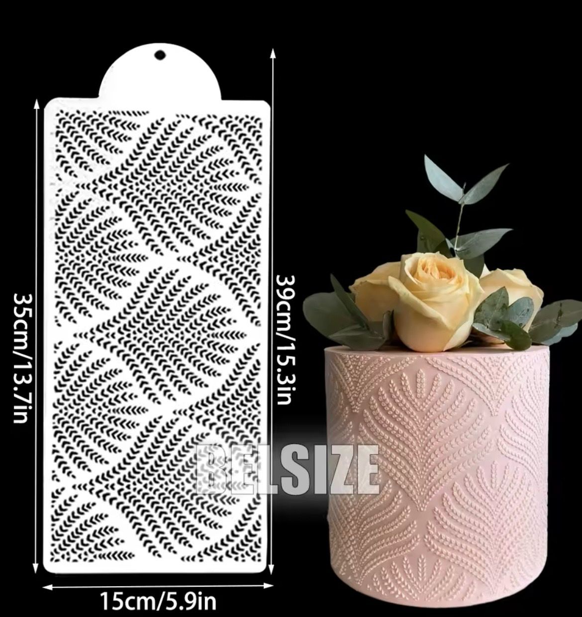 Stencil Flower Shape