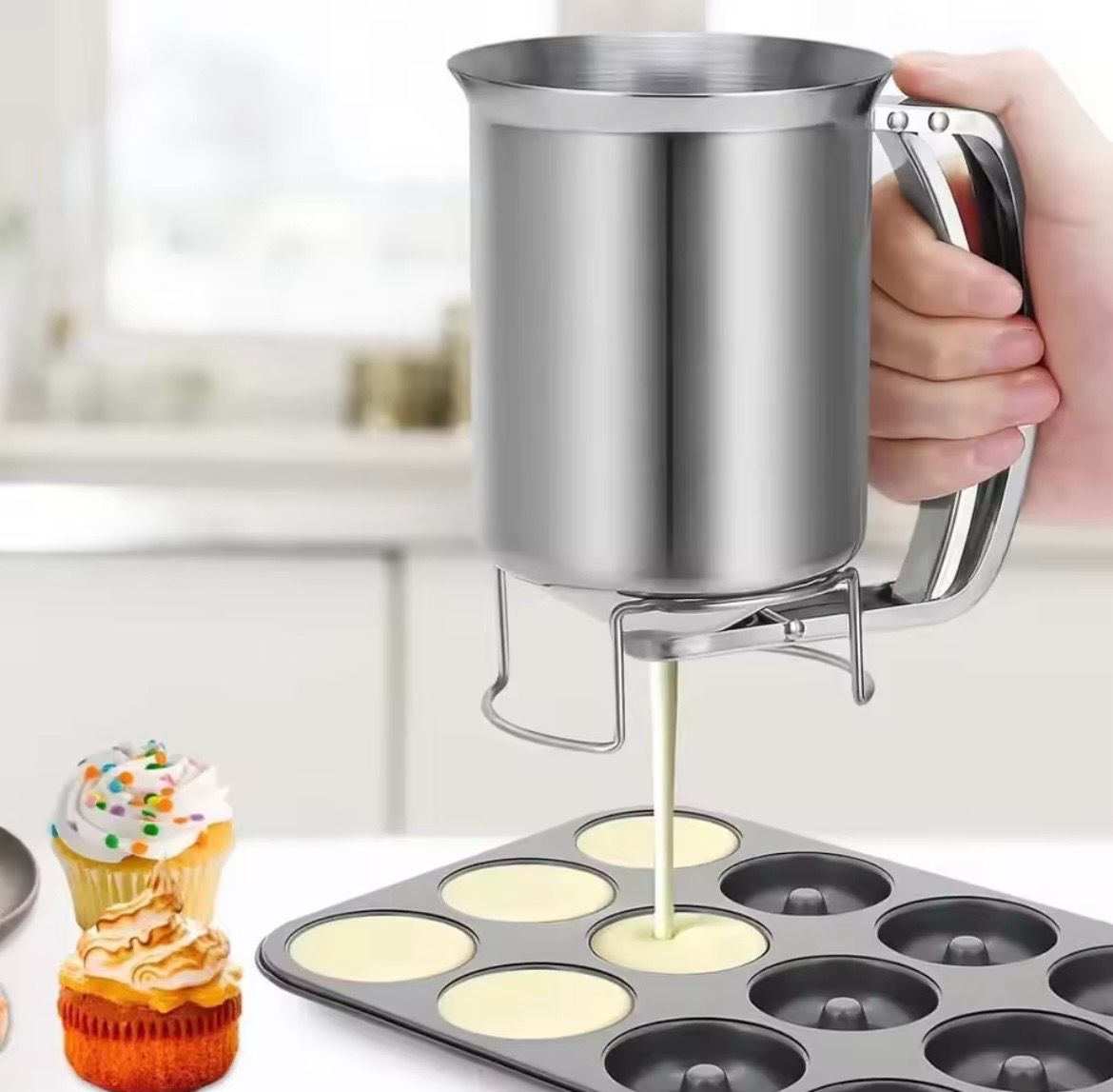 Stainless steel funnel Dispenser 