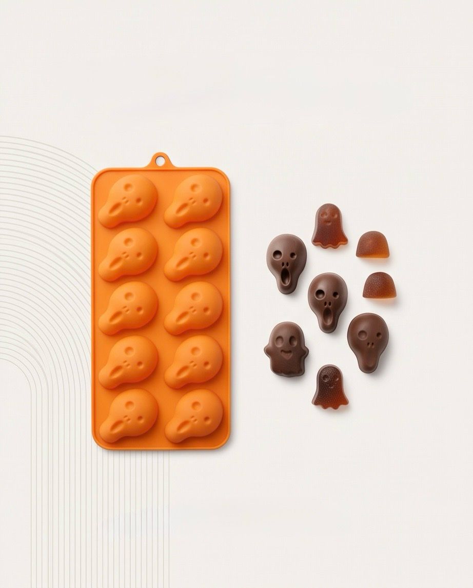 Halloween Faces Silicone Mold 