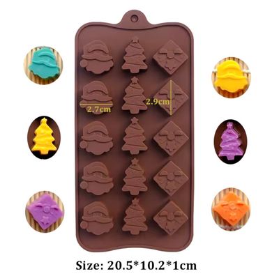 Christmas 3 Shapes Silicone Mold