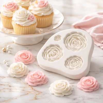Rose Flower Silicone Mold