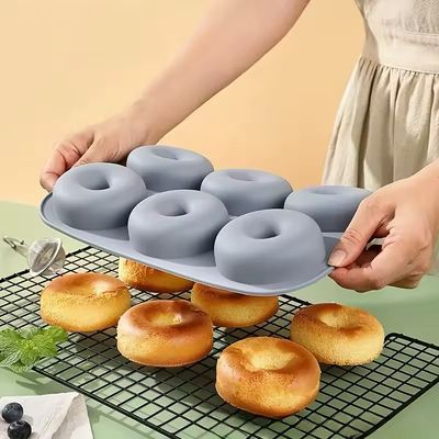 6 Cavity Donuts Silicone Mold
