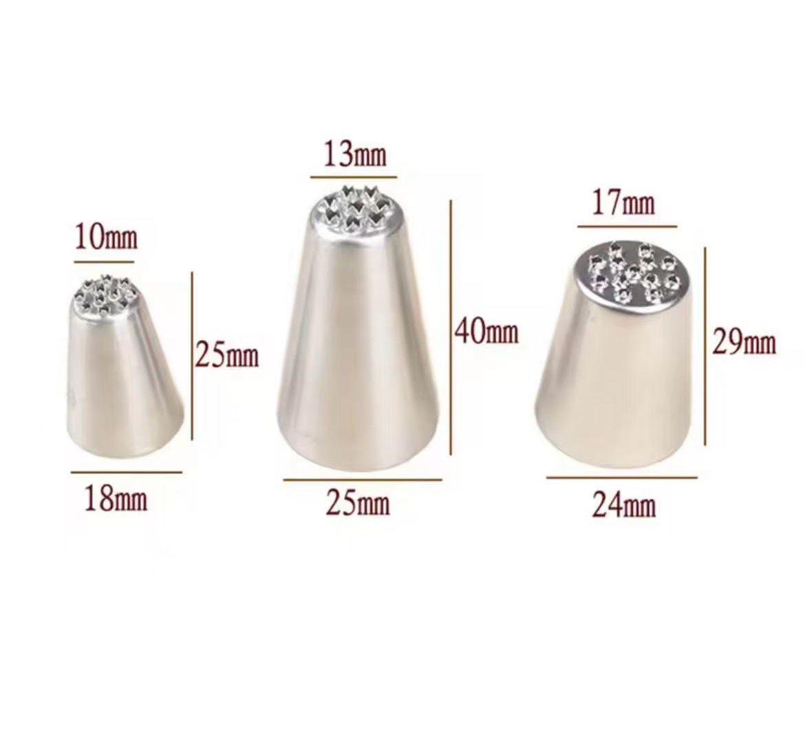 Grass Nozzle Set/3piece