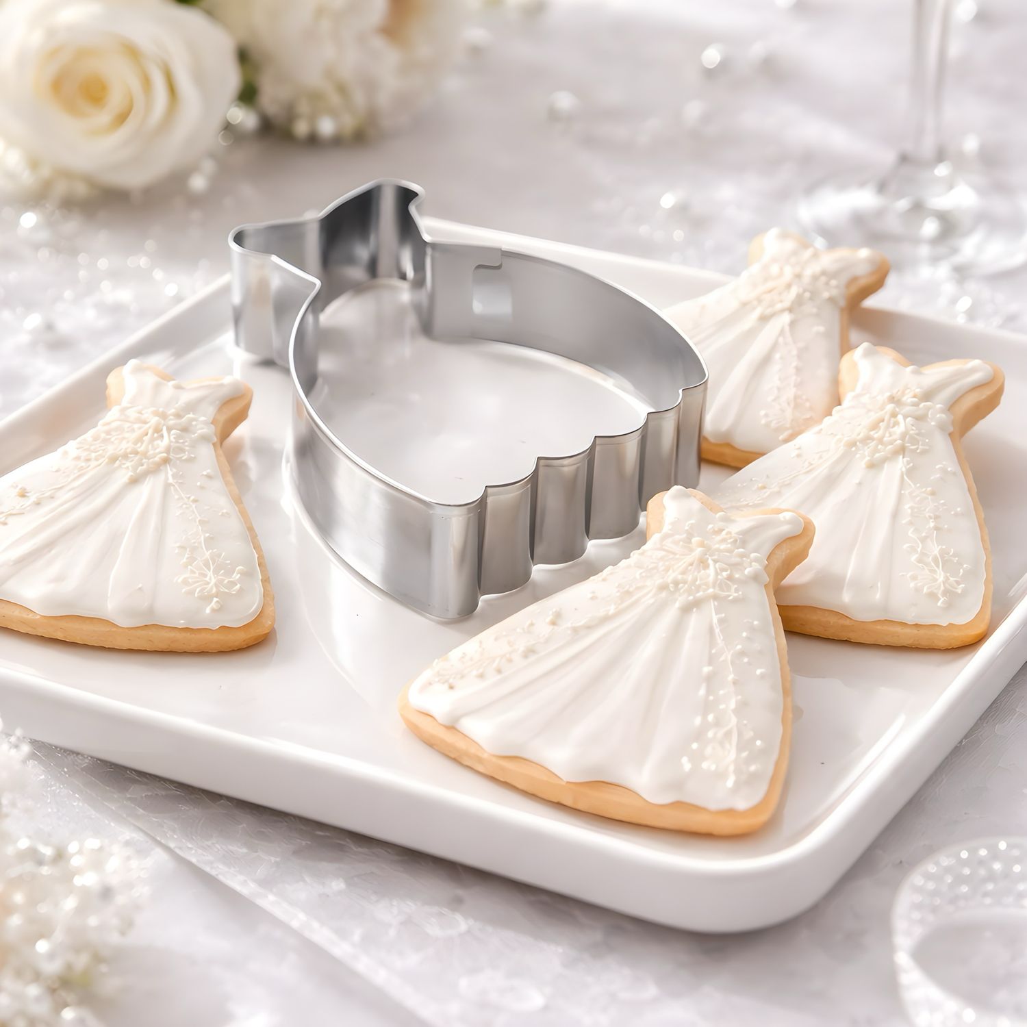 Wedding Dress Cookie Cutter