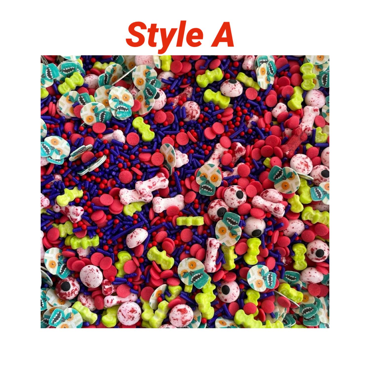 Edible Halloween Sprinkles Mix  ( 100/g )