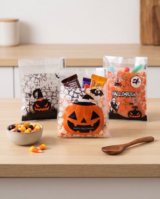 Halloween Cookie Bags 100 Pieces/ Pack