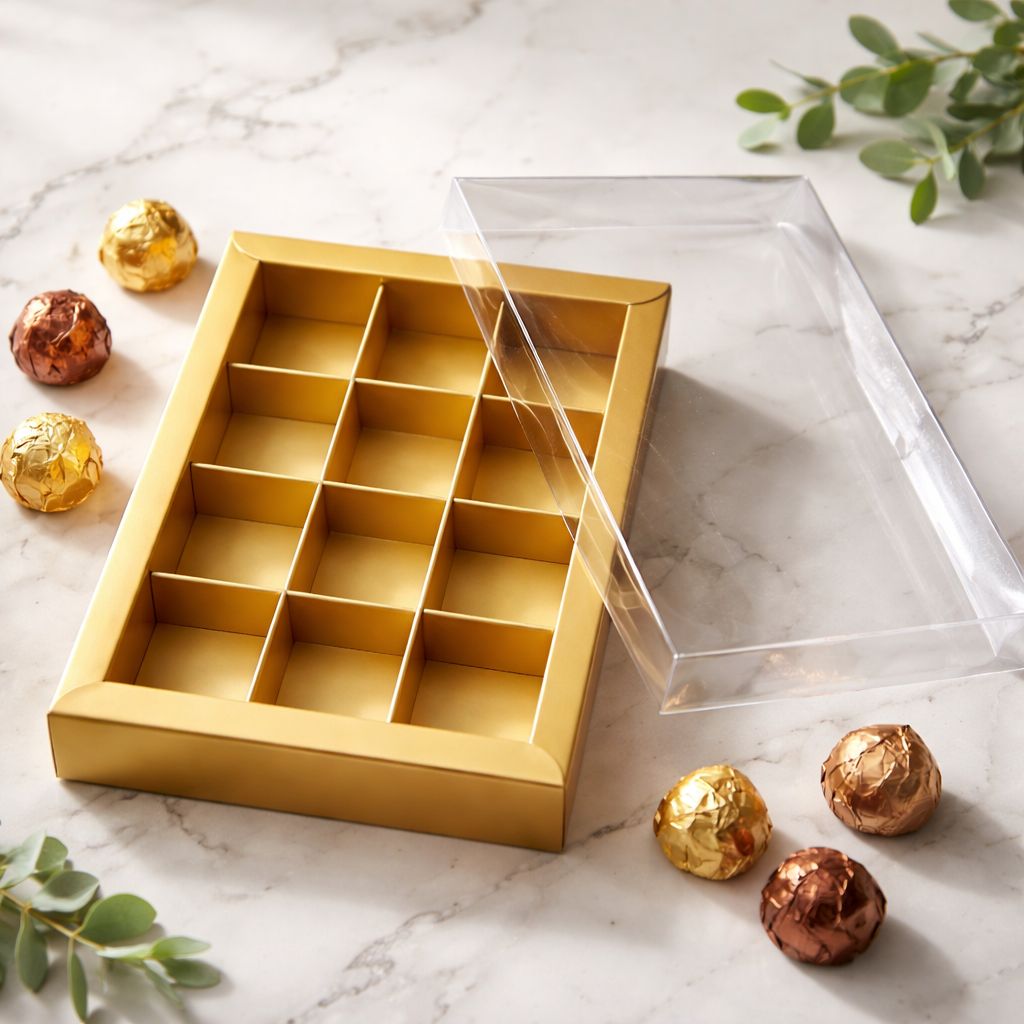 12 Cavity Chocolate Box Lot/ 2 Box