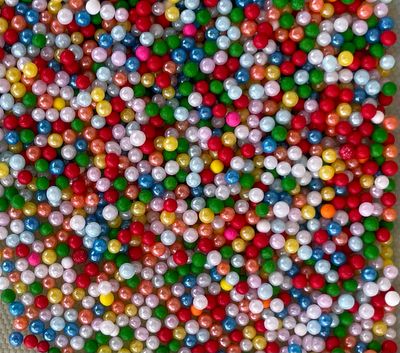 Mini Colored Edible Sprinkles 2mm ( 100/g )