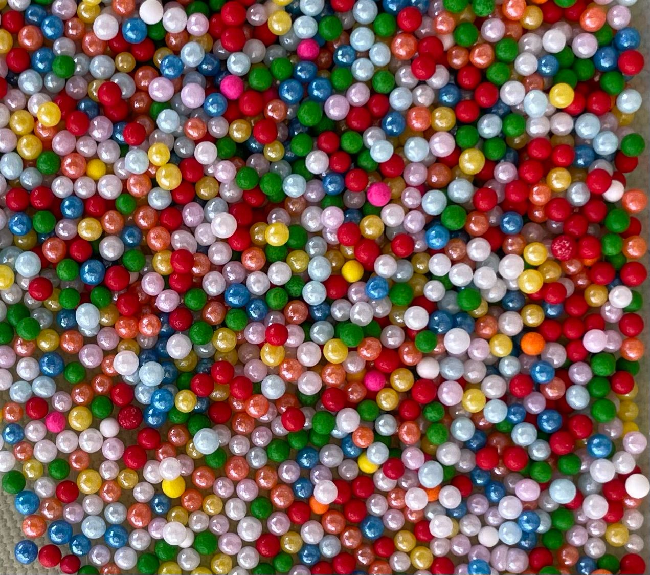 Mini Colored Edible Sprinkles 2mm ( 100/g )
