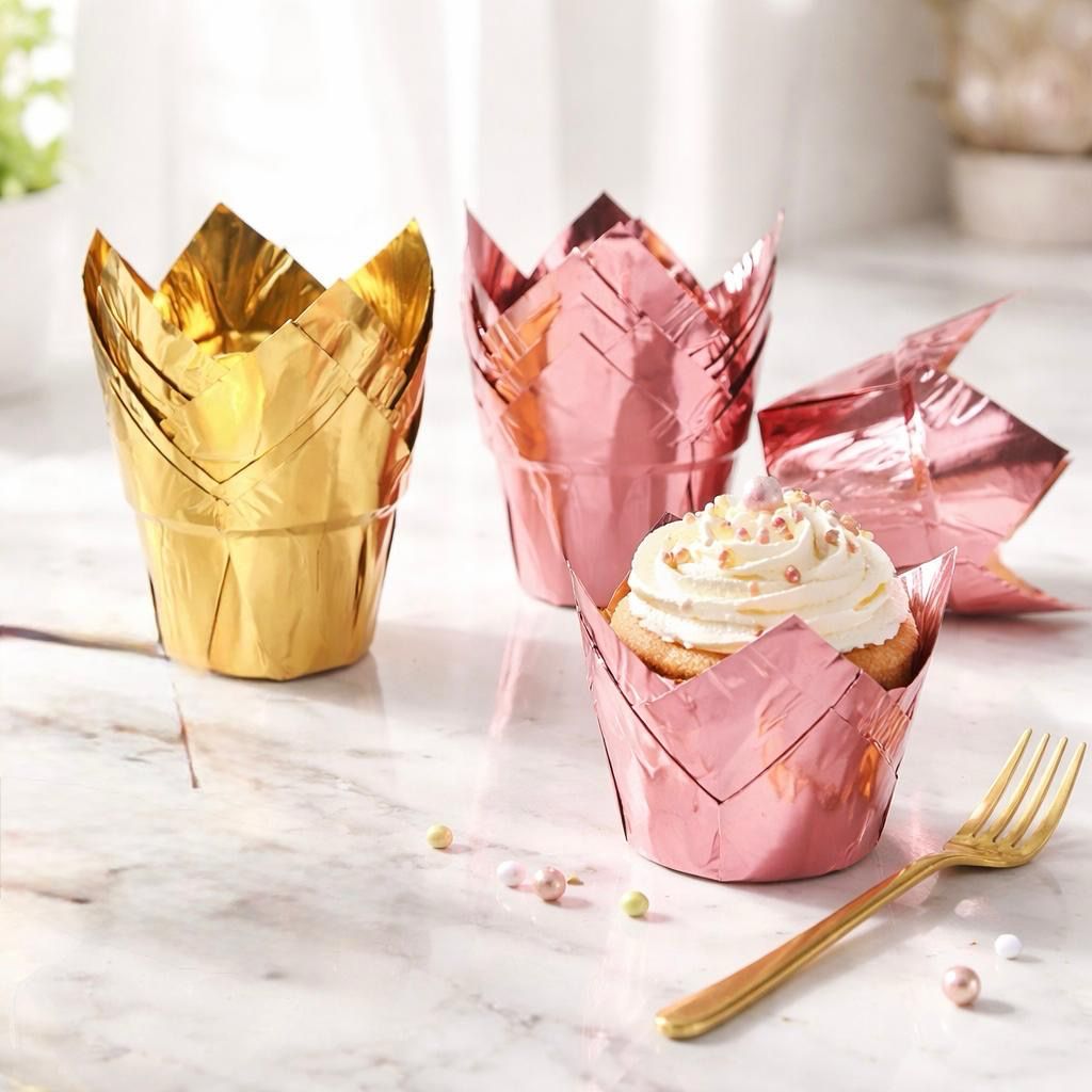 Tulip Cupcake Liners Lot/ 50 pieces 