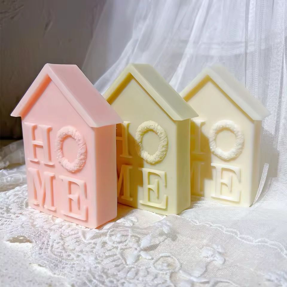 3D House Silicone Mold 