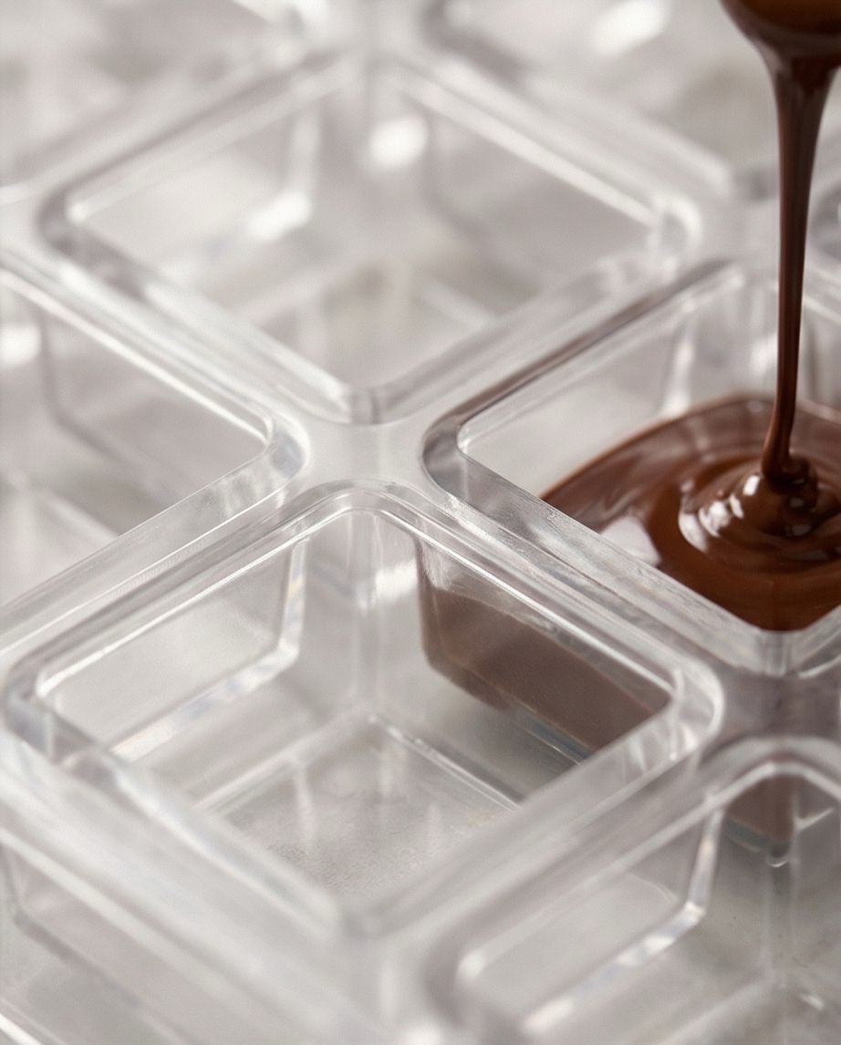 Square Shape Polycarbonate 28 Cavity 