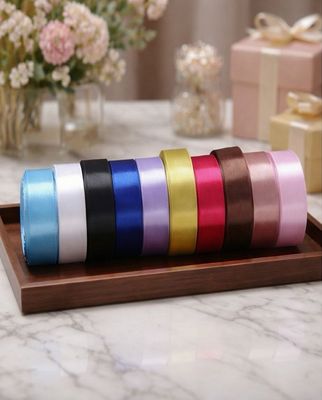 Satin Ribbon Roll/25 Yards Thickness 25mm