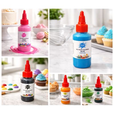 Edible Oil Based Colors ( 57/g ) 