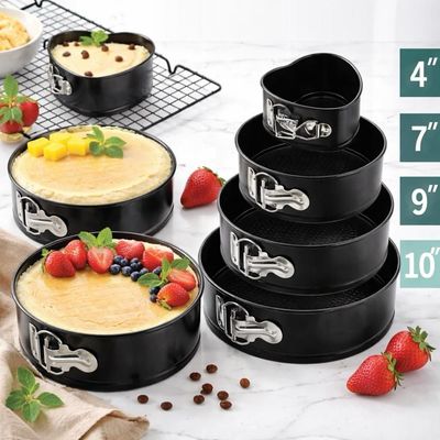 Round Cake Pan Set + Heart Pan