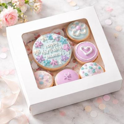 Window Box 5 Cupcakes &amp; Bento Cake Lot/ 5 Boxes 