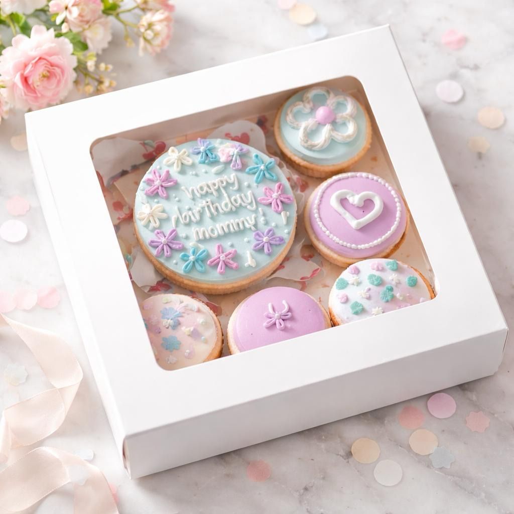 Window Box 5 Cupcakes &amp; Bento Cake Lot/ 5 Boxes 