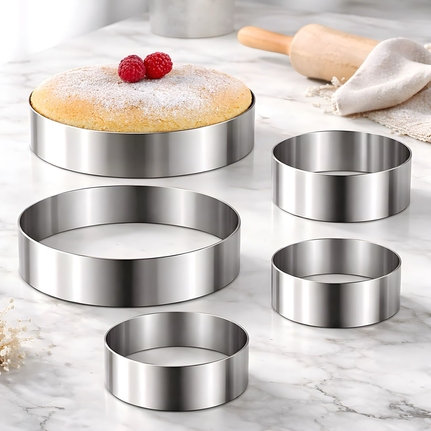 Stainless Steel Cake Ring 