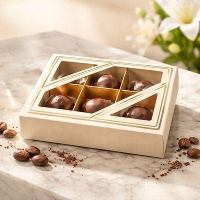 6 Cavity Chocolate Box 