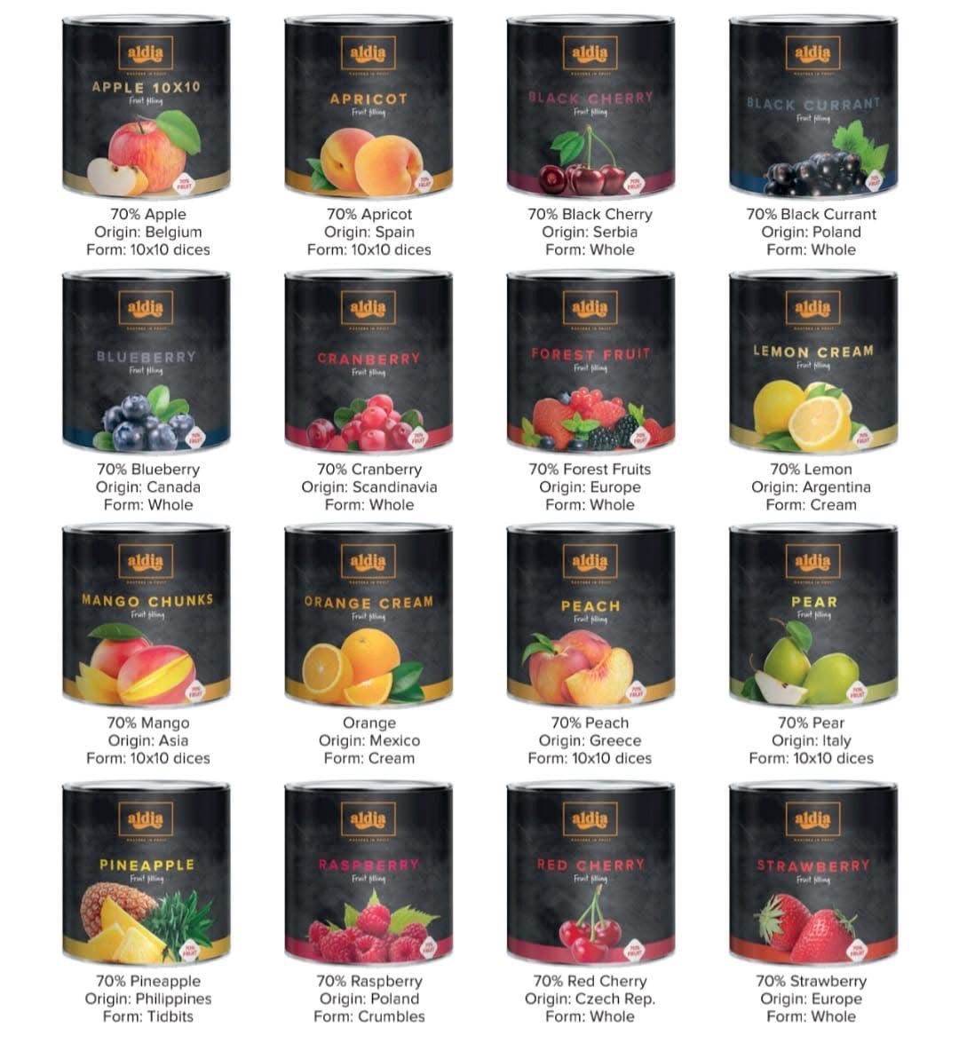 aldia fruit filling 2.7kg 