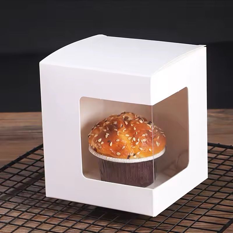Transparent Window Mini Cake Box Lot/ 10 Box 