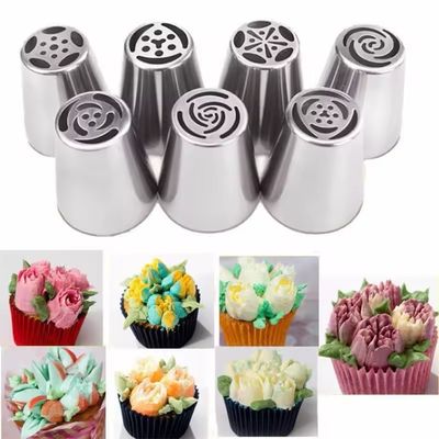 7 Pieces Flower Nozzle Set 