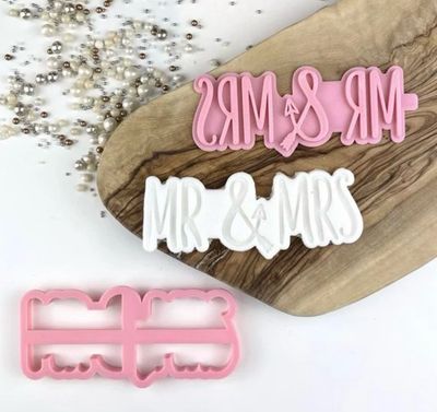 Mr &amp; Mrs Cutter + Stamp 